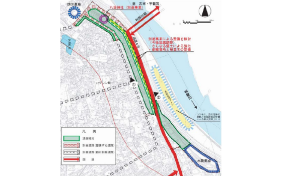 栗橋地区・栗橋北二丁目地区［埼玉県久喜市］（個人･共同施行）　地図