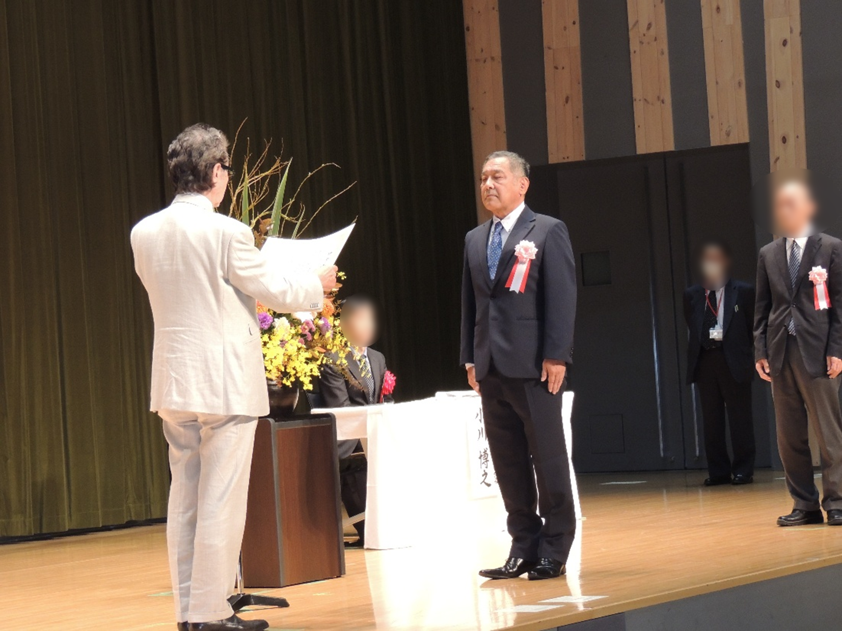 公益社団法人 街づくり区画整理協会より、弊社社員が功労賞を受賞しました。